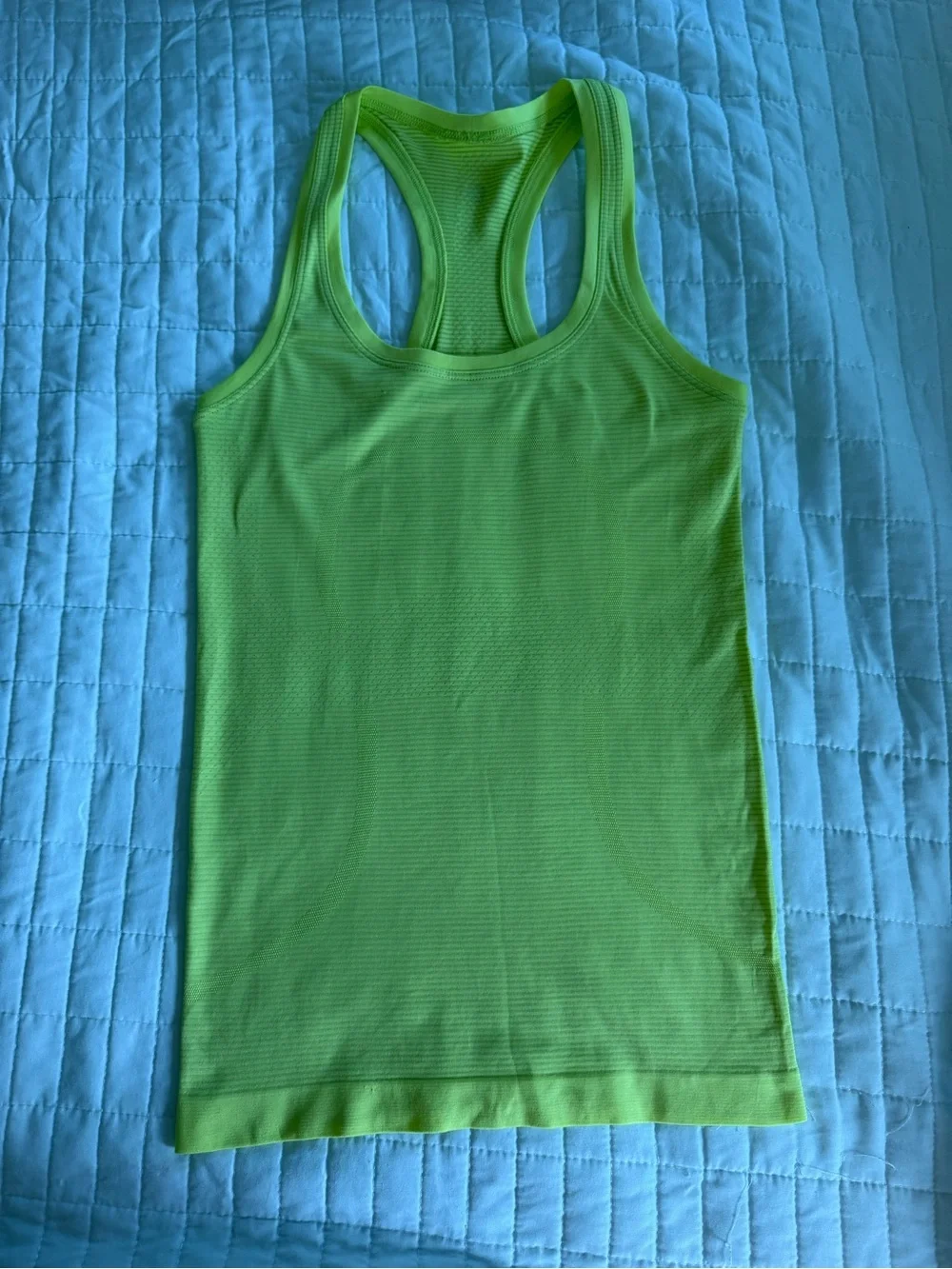 lululemon athletica Neon Lime Racerback Tank
